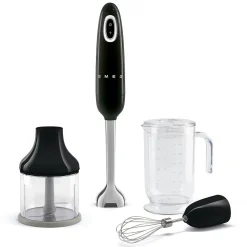 Stavmixer med tillbehörskit, Svart - Smeg