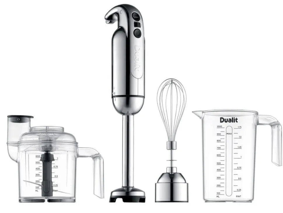 Stavmixer med tillbehörspaket, Krom - Dualit