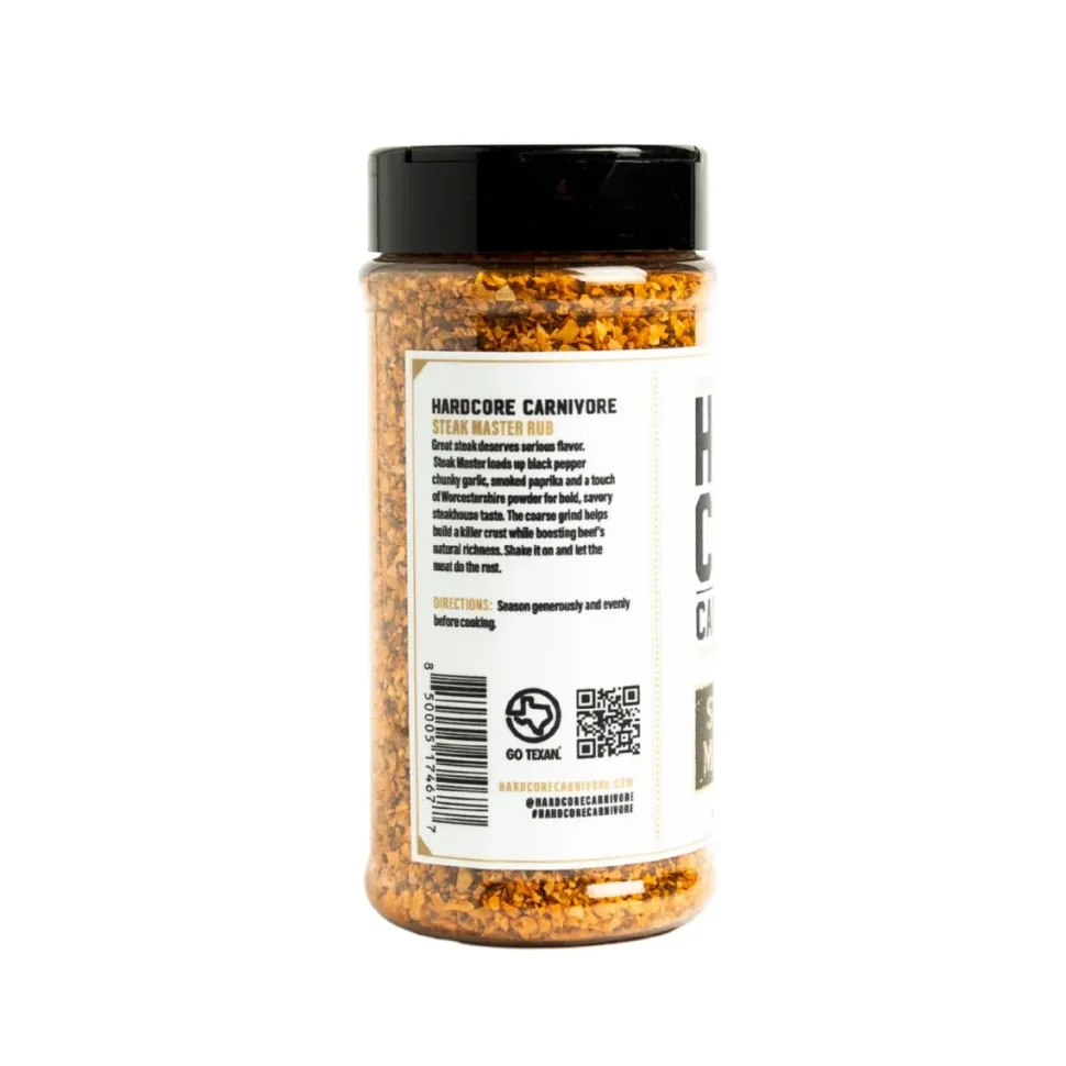 Steak Master Spice Mix, 340g - Hardcore Carnivore