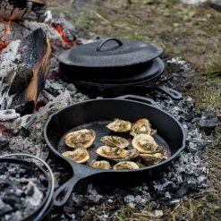 Stekpanna i gjutjärn, Seasoned - Lodge