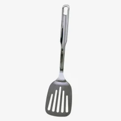 Stekspade med slitsade spår, helt i rostfritt, 34 cm - Östlin