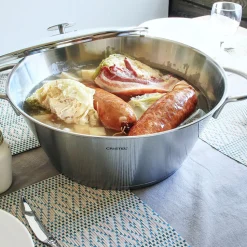 Stor rostfri gryta - Cristel