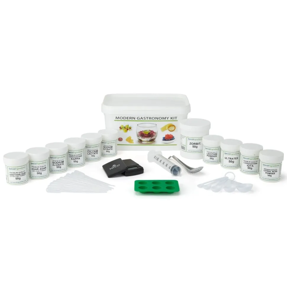 Stort ingrediens-kit, Molekylär Gastronomi - The Kitchen Lab