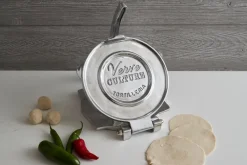 Stor Tortillapress i aluminium - Verve Culture