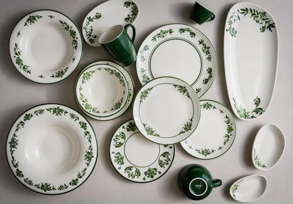 Tallrik 25 cm, Lavis Green - Bonna