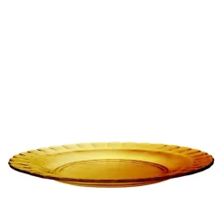 Tallrik i glas 26 cm, Picardie Amber - Duralex
