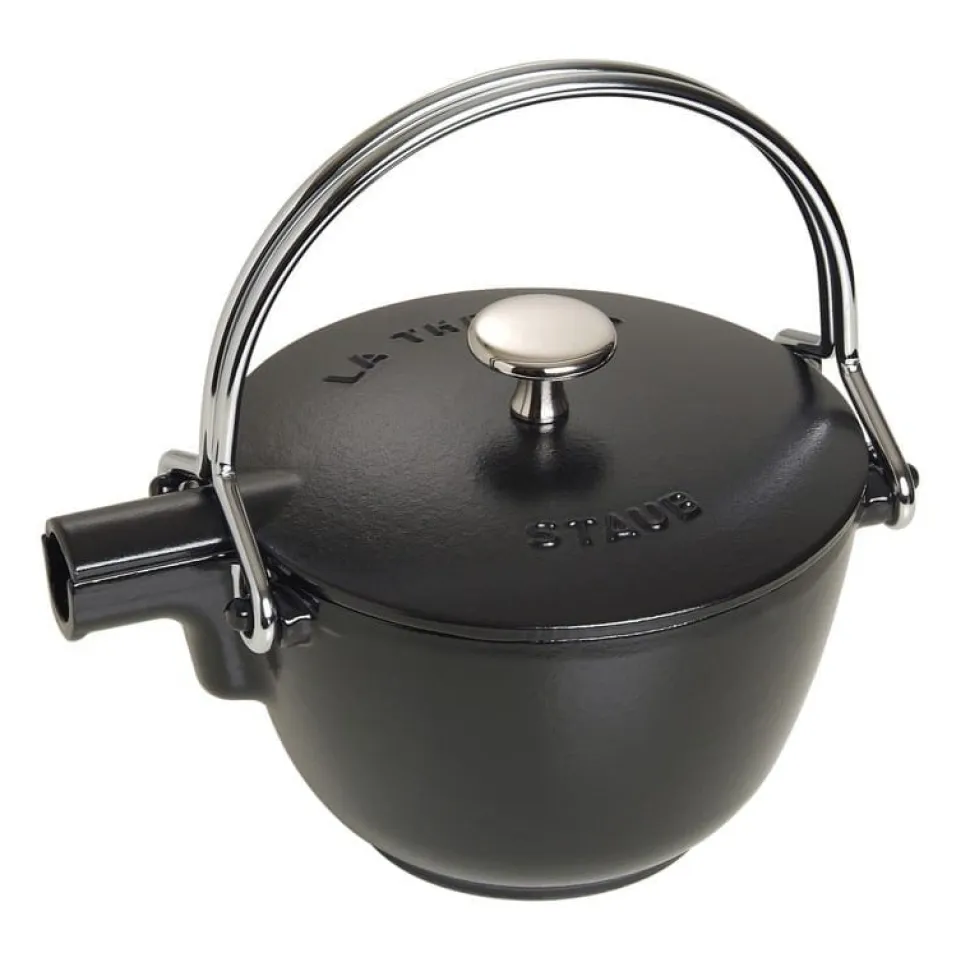 Tekanna i gjutjärn, 1,15 liter, svart - Staub