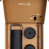 Termos, Carter 3 in 1 Sip System, Matt Black 16oz - Fellow