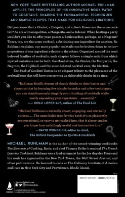The Book of Cocktail Ratios - Michael Ruhlman