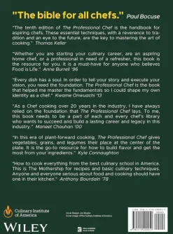 The Professional Chef, 10th edition - Culinary Institute of America