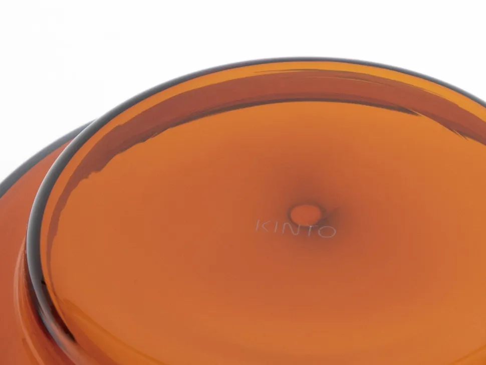 Tillbringare i glas, Amber, 1.2L - Kinto