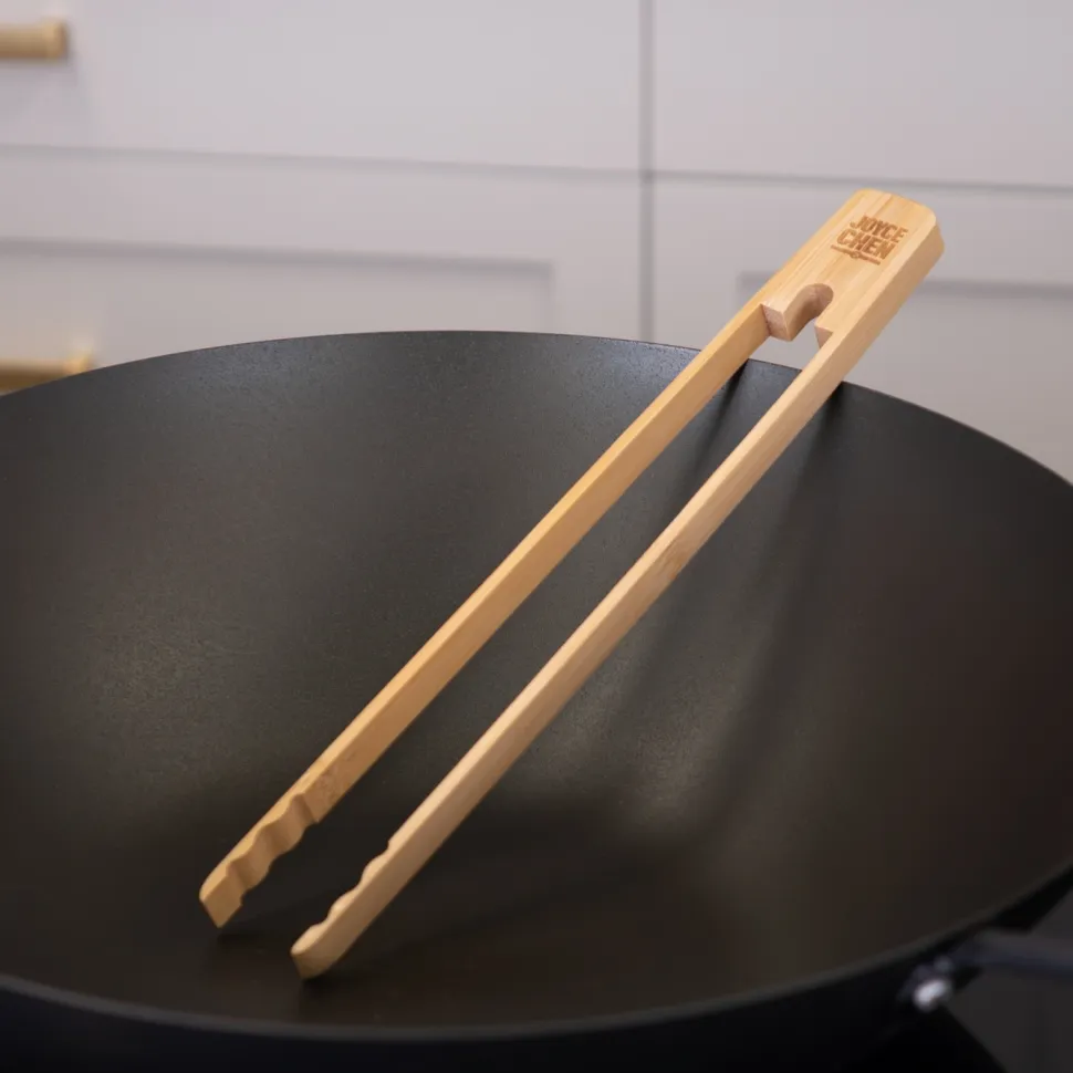 Tång i polerad bambu, 28 cm - Joyce Chen
