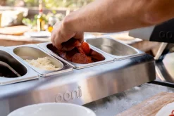 Toppingstation med kantiner - Ooni