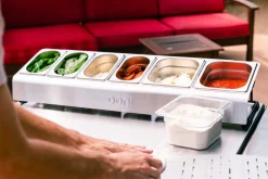 Toppingstation med kantiner - Ooni