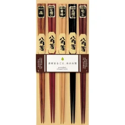 Ätpinnar/Chopsticks Octagon, 5-pack - Kawai