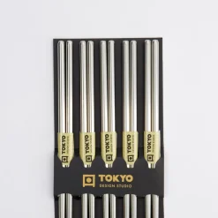 Ätpinnar, 5-pack - Tokyo Design Studio - Rostfritt Stål