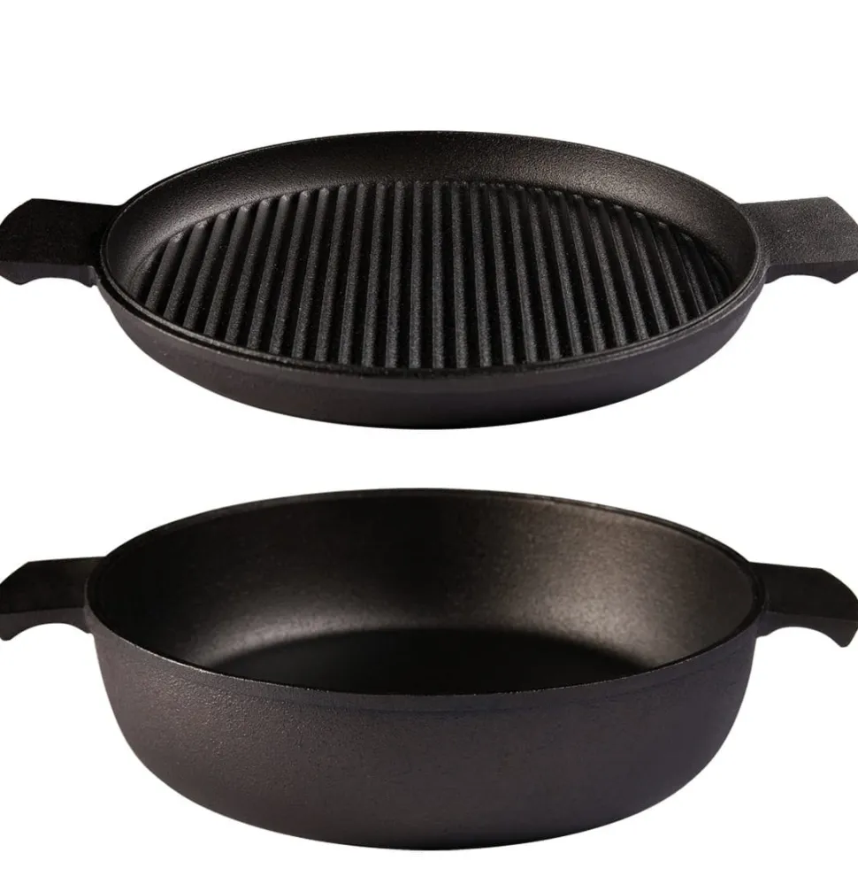 Traktörpanna + Grillpanna, 27cm - Skeppshult