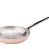 Traktörpanna i koppar med induktionsbotten och rostfri insida, 28 cm - Agnelli