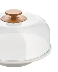 Tårtfat med kupol i plexiglas, Mattina - Alessi