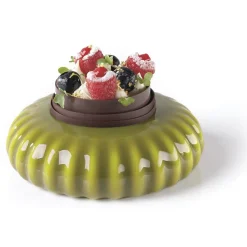 Tårtform i silikon 3D Cake, KE053, Plissée mini, ø14,5cm - Pavoni