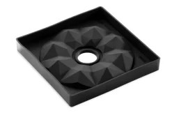 Tårtform i silikon, två delar, 3D Cake kit, KE071, Louvre, ø18cm - Pavoni