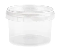 Tätbägare rund, 280 ml inkl. lock och plomb