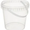 Tätbägare rund, 1000 ml inkl. lock och plomb