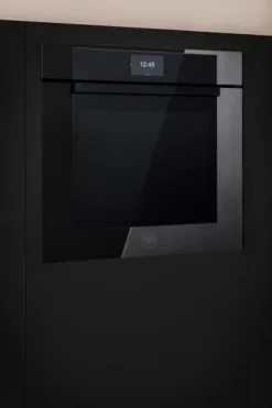 Ugn med pyrolys Modern, TFT-display, obsidian, blank - Bertazzoni