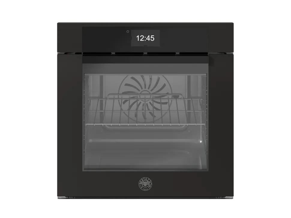Ugn med pyrolys Modern, TFT-display, Carbonio - Bertazzoni