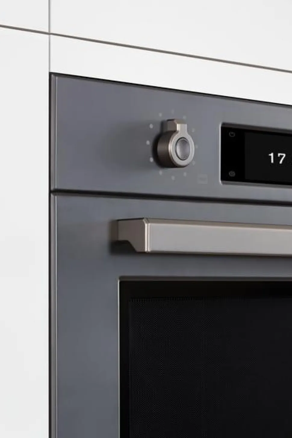 Ugn med pyrolys Professional, TFT-display, Carbonio - Bertazzoni