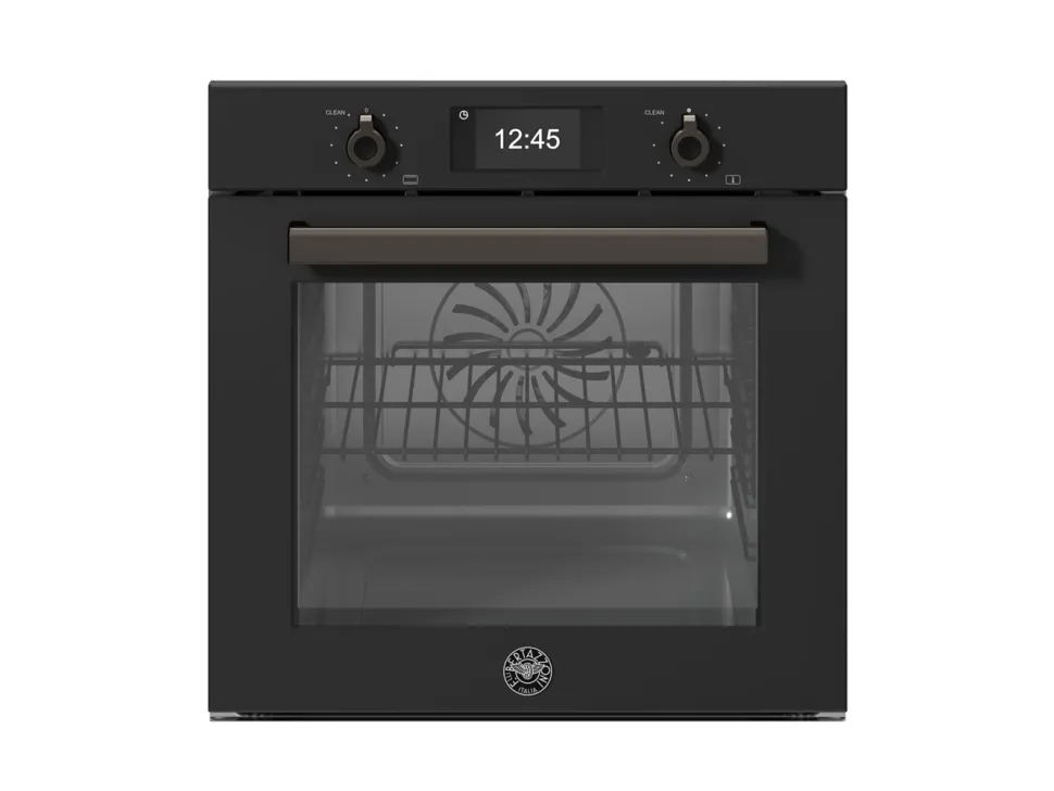 Ugn med pyrolys Professional, TFT-display, Carbonio - Bertazzoni
