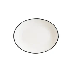 Uppläggningsfat 31 x 24 cm, Moove Linea Black - Bonna
