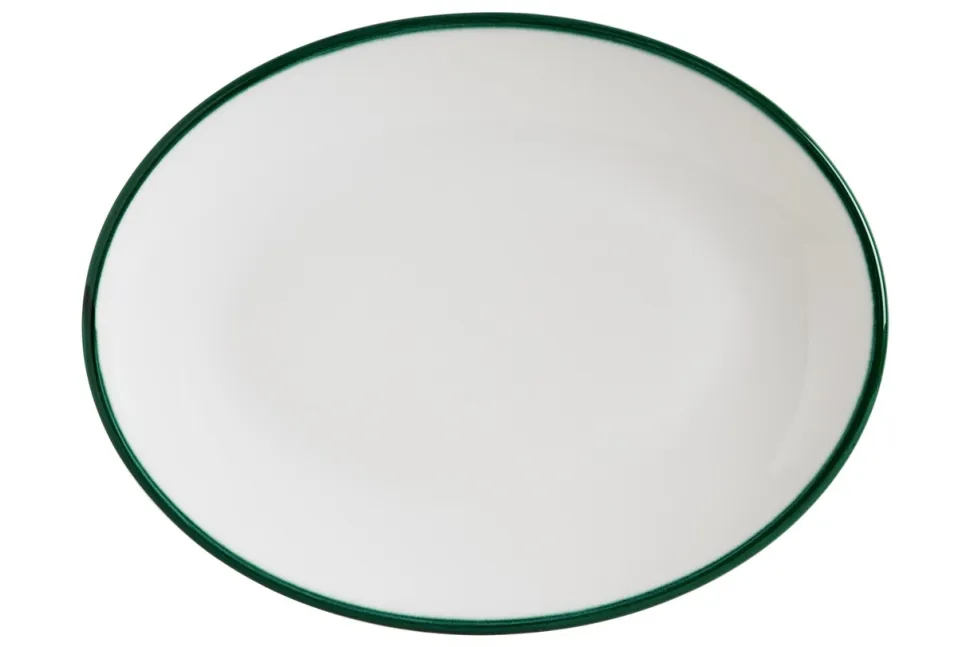 Uppläggningsfat 36 x 28 cm, Moove Linea Green - Bonna