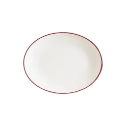 Uppläggningsfat 31 x 24 cm, Moove Linea Burgundy - Bonna