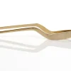 Uppläggningspincett i 14k guld, offset - 100% Chef - 20 cm