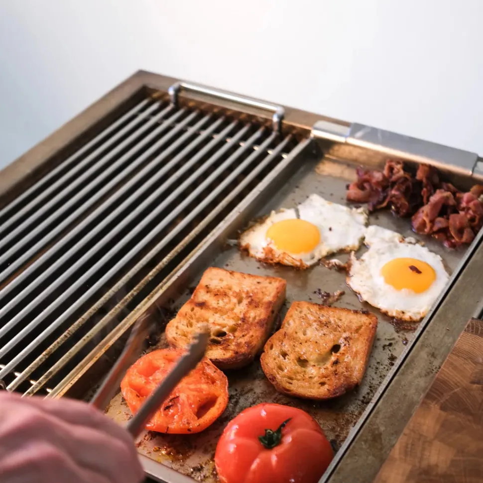 Utekök, komplett med kolgrill, arbetsbänk & diskho - Looft
