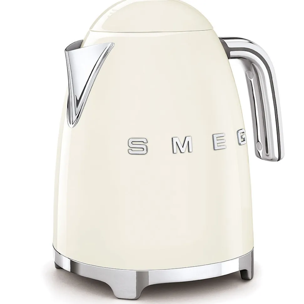 Vattenkokare, 1,7 L, Creme - Smeg