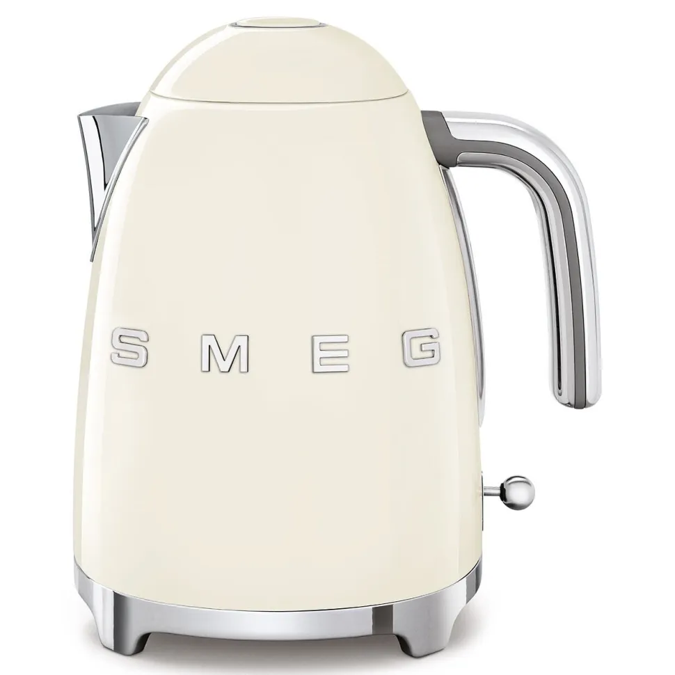Vattenkokare, 1,7 L, Creme - Smeg