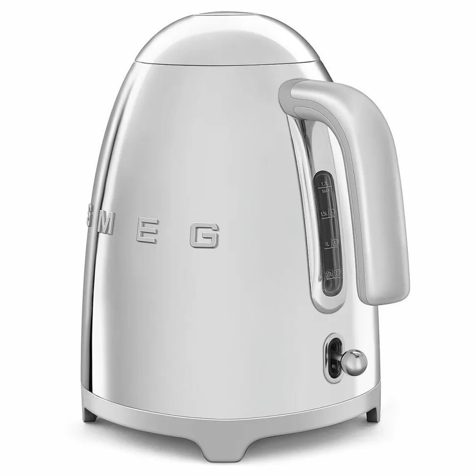 Vattenkokare, 1,7 L, Krom - Smeg