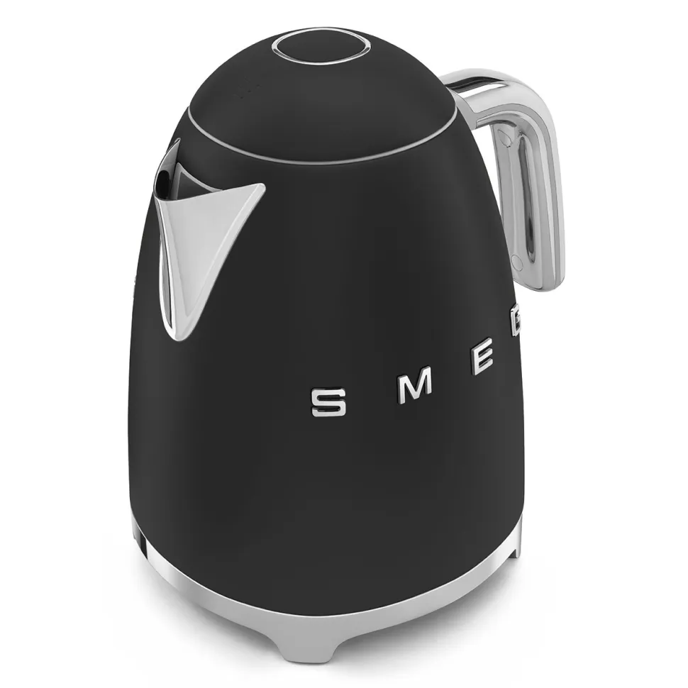 Vattenkokare, 1,7 L, Matt svart - Smeg