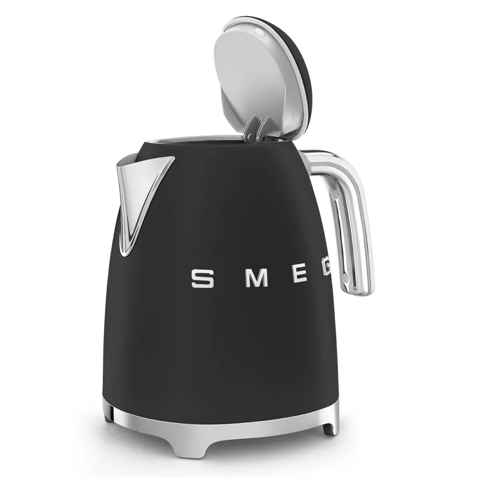 Vattenkokare, 1,7 L, Matt svart - Smeg
