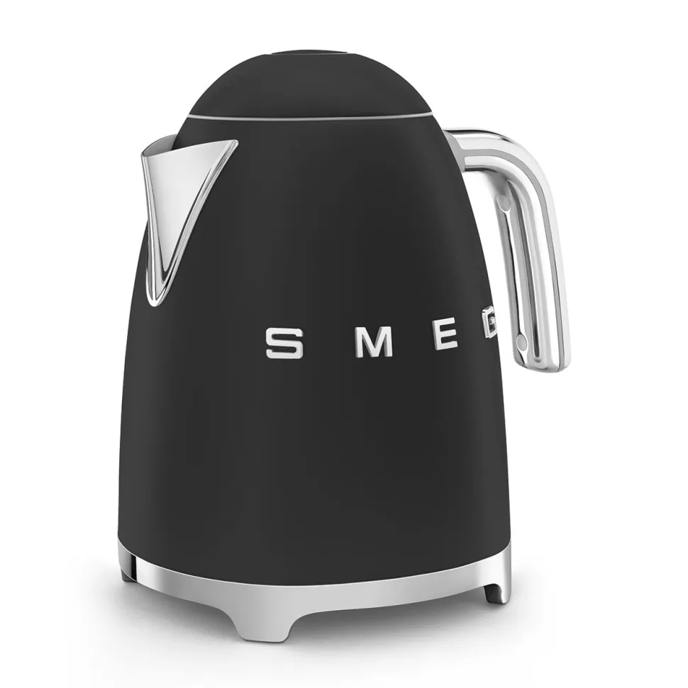 Vattenkokare, 1,7 L, Matt svart - Smeg