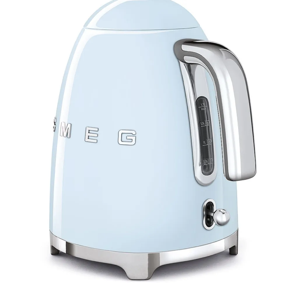 Vattenkokare, 1,7 L, Pastellblå - Smeg