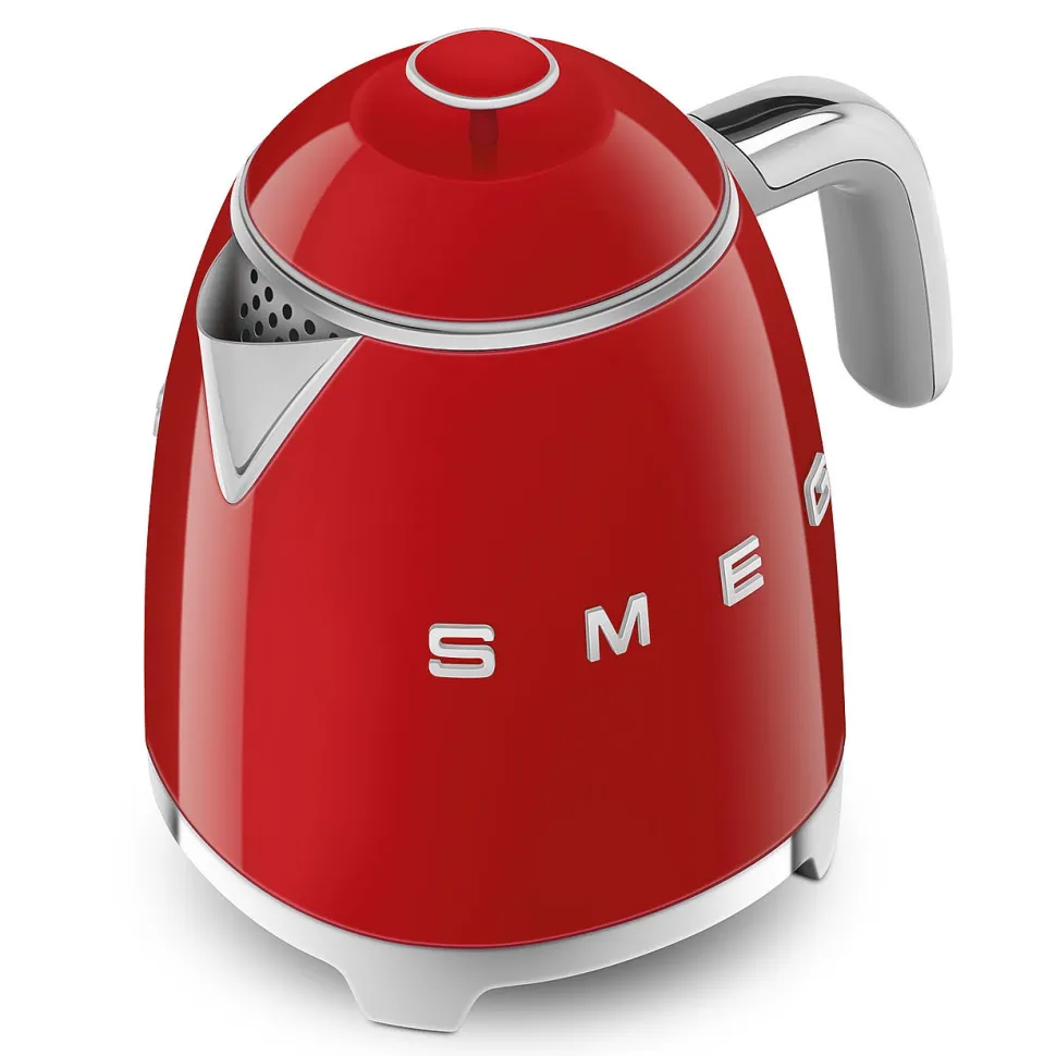 Vattenkokare, 0,8 L, Röd - Smeg