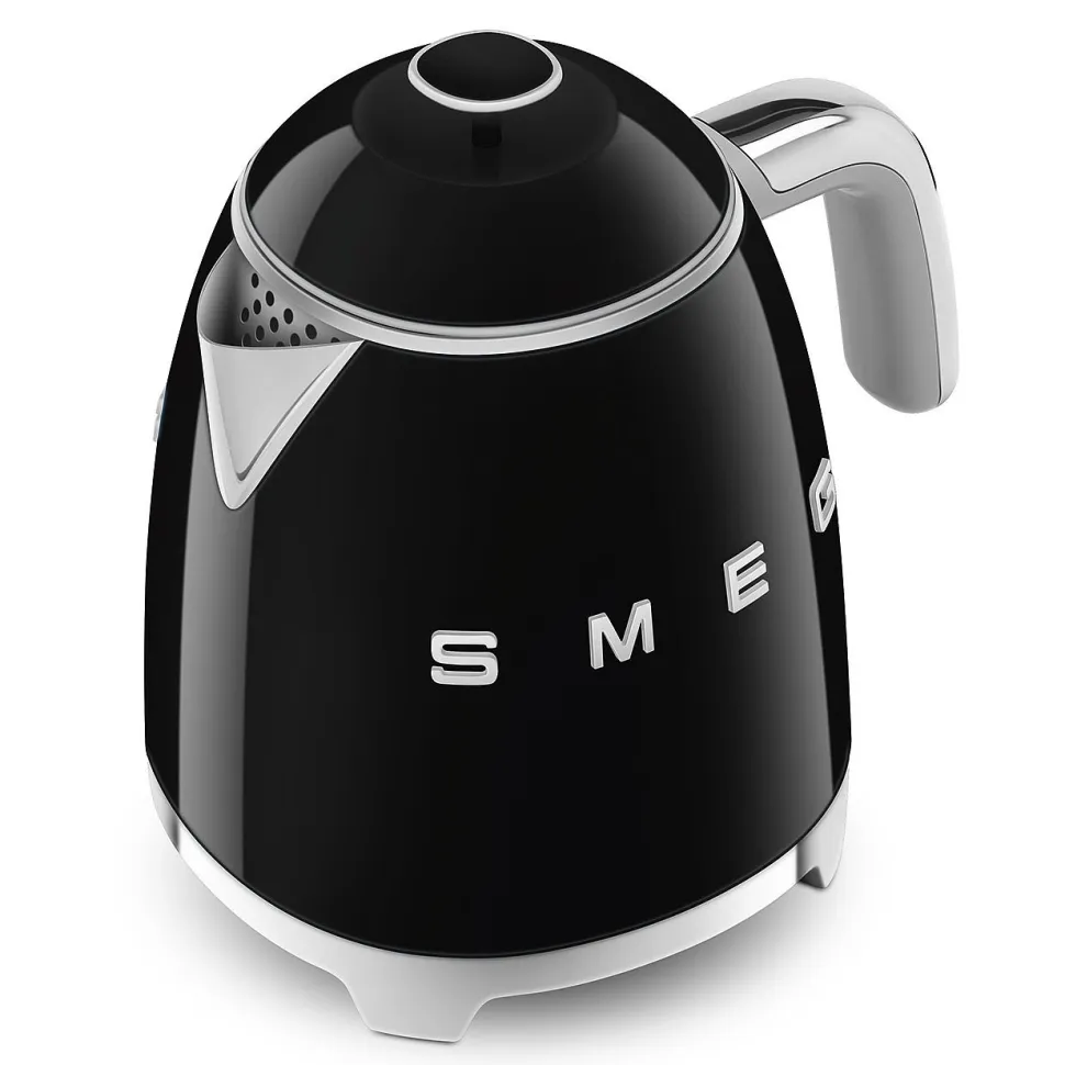 Vattenkokare, 0,8 L, Svart - Smeg