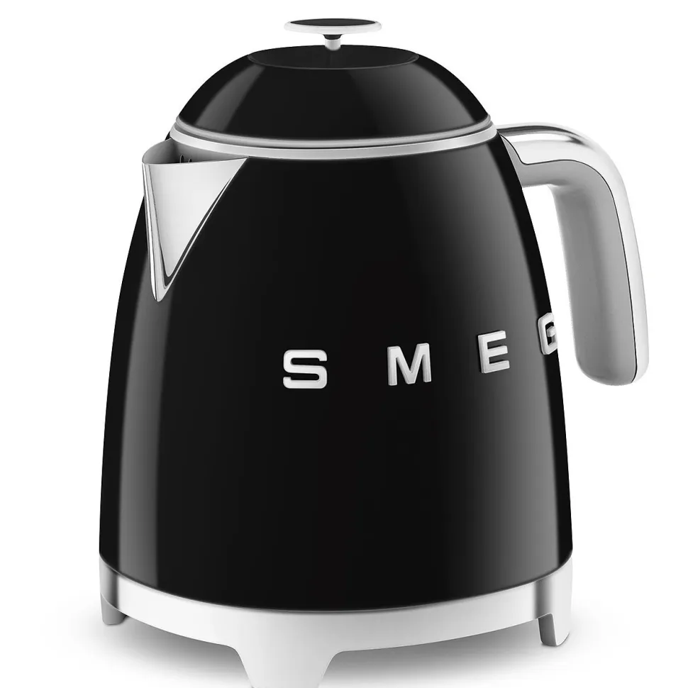 Vattenkokare, 0,8 L, Svart - Smeg