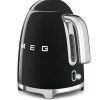 Vattenkokare, 1,7 L, Svart - Smeg