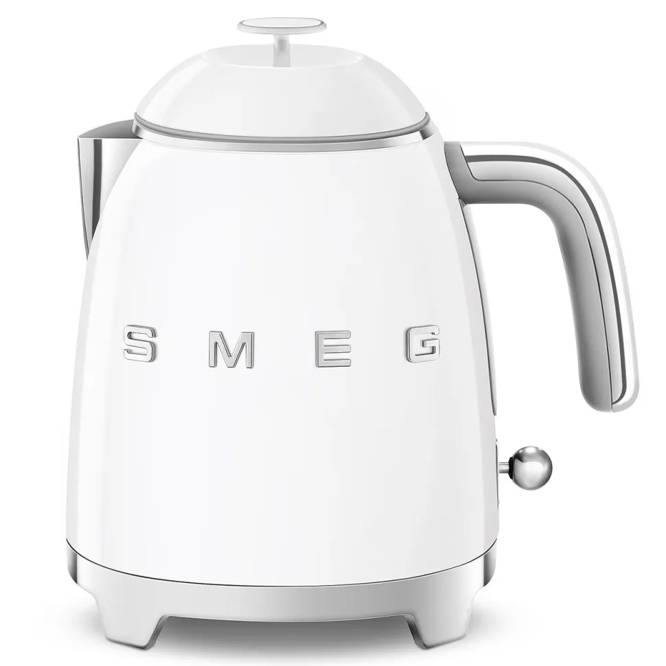 Vattenkokare, 0,8 L, Vit - Smeg