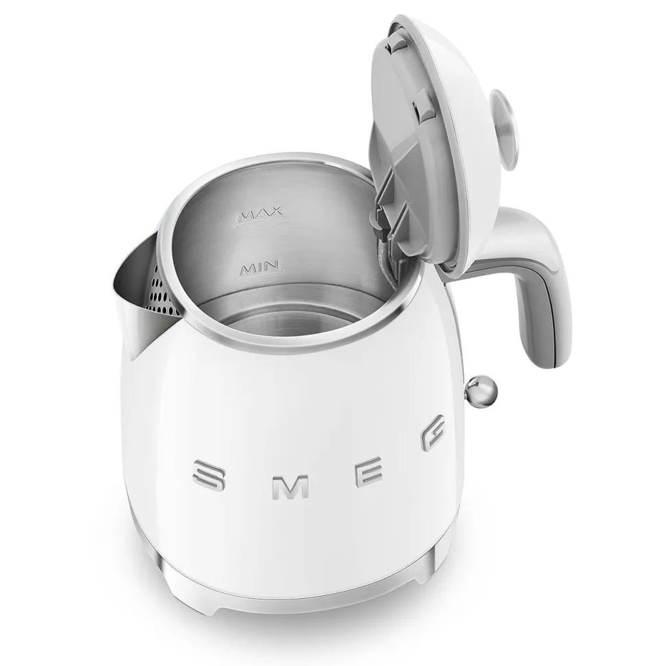 Vattenkokare, 0,8 L, Vit - Smeg