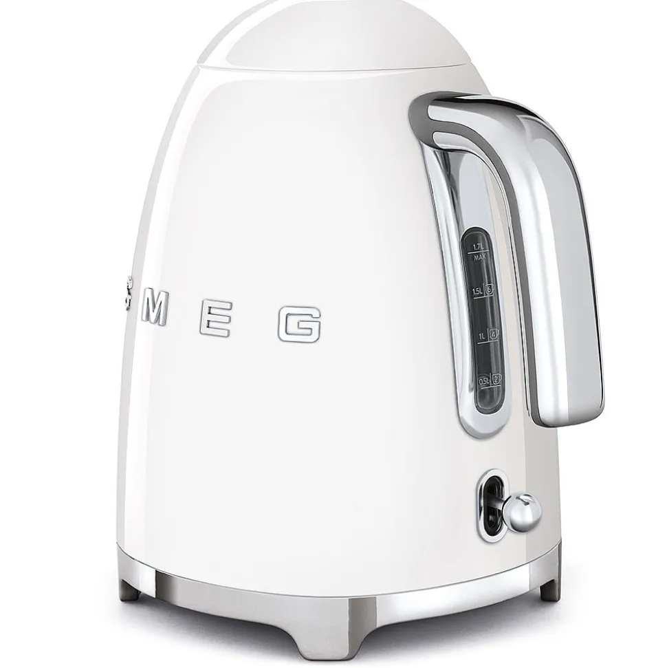 Vattenkokare, 1,7 L, Vit - Smeg